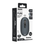 Port Connect PURE MAC Rechargeable Wireless and Bluetooth Mouse - Shadow - Image 5