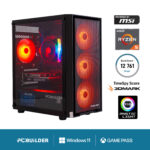 PCBuilder Ryzen 5 8400F RECON Windows 11 Gaming PC
