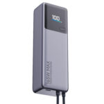 Xiaomi 165W Power Bank 10000mAh (Integrated Cable)-Silver - Image 3