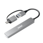 Port Connect USB Type-C to 4-port USB-A 3.0 Hub - Image 2