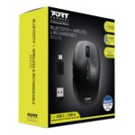 Port Connect 2.4GHz Wireless Bluetooth® Rechargeable Mouse PRO - Image 3