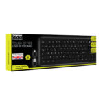 Port Connect Tough Office USB Keyboard - Black - Image 5