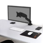 PORT Monitor Arm VESA Single Screen - Black - Image 5