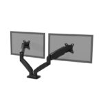 PORT Monitor Arm VESA Dual Screen - Black - Image 3