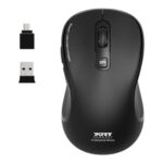 Port Connect Essential Bluetooth Wireless Rechargeable Mouse