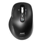 Port Connect Business 2.4GHz Rechargeable Bluetooth Wireless Mouse - Black - Image 2