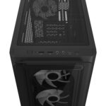 Asus A23 PLUS ARGB Micro-ATX Gaming Chassis - Black - Image 5