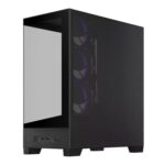 Asus A31 PLUS Mid Tower ATX Chassis - Black - Image 4
