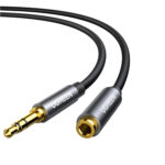 UGREEN AV118 3.5mm AUX Extension Cable 1m – Male to Female –(Black) - Image 2