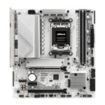 ASRock B650M-HDV/M.2 AM5 Micro-ATX Motherboard - White - Image 2