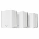 ASUS ZenWiFi BD4 WiFi 7 Dual-Band AiMesh Router (3-Pack) – White