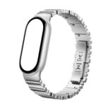 Xiaomi Smart Band 10 Asymmetrical Metal Strap – Silver - Image 2