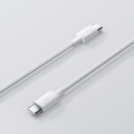 Xiaomi 3A Braided USB Type-C to USB Type-C Cable 1M - White - Image 2