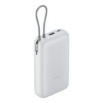 Xiaomi Power Bank 20000mAh (Integrated Cable) - Light Grey