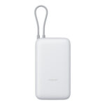 Xiaomi Power Bank 20000mAh (Integrated Cable) - Light Grey - Image 2