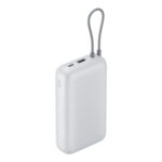 Xiaomi Power Bank 20000mAh (Integrated Cable) - Light Grey - Image 3