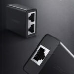 UGREEN RJ45 Splitter Adapter 2 Pack (Black) - Image 2