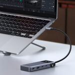 UGREEN 6-in-1 Type-C Hub with 4K HDMI, 100W PD and 10Gbps USB Ports – Grey - Image 2