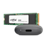 Asus Cobble M.2 SSD Type-C Enclosure and Crucial E100 480GB NVMe Bundle - Grey - Image 4