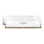 Crucial Pro DDR5-6400 64GB Overclocking Memory Kit - White