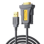 UGREEN USB 2.0 to RS-232 Serial Adapter Cable (USB-A Male to DB9 Male)-Black - Image 2