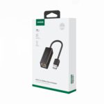 UGREEN CR110 Ethernet Adapter | USB 2.0 to RJ45 - Black - Image 5
