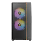 Antec FLUX Rear ARGB ATX Mid Tower Gaming Chassis - Black - Image 2