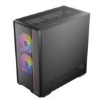 Antec FLUX Rear ARGB ATX Mid Tower Gaming Chassis - Black - Image 3