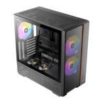 Antec FLUX Rear ARGB ATX Mid Tower Gaming Chassis - Black - Image 4