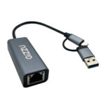 Gizzu High Speed Type-C/A to Gigabit Adapter Poly - Image 2