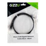 Gizzu Cat6 UTP Fly Lead Ethernet Network Cable 50cm – Black - Image 4
