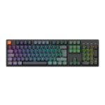 Keychron K10 QMK Full-size RGB Wireless Custom Mechanical Keyboard V.2 (Super RED Switch) – Black - Image 2