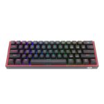 Redragon K617 FIZZ 60% Wired RGB Gaming Keyboard - Black