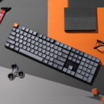Keychron K5 Max QMK/VIA Full-sized Wireless Custom Mechanical Keyboard | RED Switches - Image 5