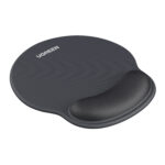 UGREEN LP668 Ergonomic Mousepad with Wrist Rest (220 x 245 mm) - Black - Image 2