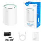 Cudy AX1500 Gigabit Mesh Wi-Fi 6 System – 1 Pack - Image 2