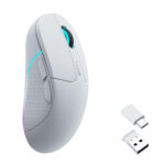 Keychron M3 RGB Wireless Optical Mouse - White - Image 2