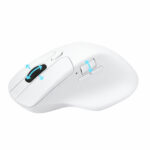 Keychron M6 1K Dual-Wireless Bluetooth and 2.4G Mouse – White - Image 3