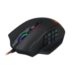 REDRAGON IMPACT 12400DPI MMO Gaming Mouse - Black - Image 2