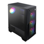 MSI MAG FORGE 130A Airflow ATX Gaming Chassis - Black - Image 3