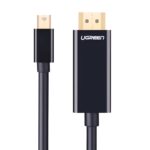UGREEN Mini DisplayPort Male to 4K@30Hz HDMI Cable 1.5m - Black - Image 2