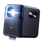 WANBO MOZART 1 PRO 1080P 900ANSI Android 11 Smart Home Theatre Projector - Dark Blue - Image 4