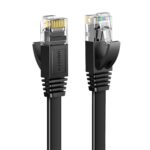 UGREEN NW102 Cat6 U/UTP Flat Ethernet Cable 10m - Black - Image 2