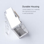 UGREEN NW111 RJ45 Cat6 Ethernet Network Head 100 Pack - Silver/Transparent - Image 3