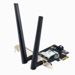 ASUS  Wi-Fi 7 Tri-Band PCIe Wireless Adapter with Bluetooth 5.4 – Black