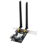 ASUS  Wi-Fi 7 Tri-Band PCIe Wireless Adapter with Bluetooth 5.4 – Black - Image 4