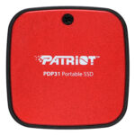 Patriot PDP31 1TB Type-C Portable SSD - Red / Black - Image 2