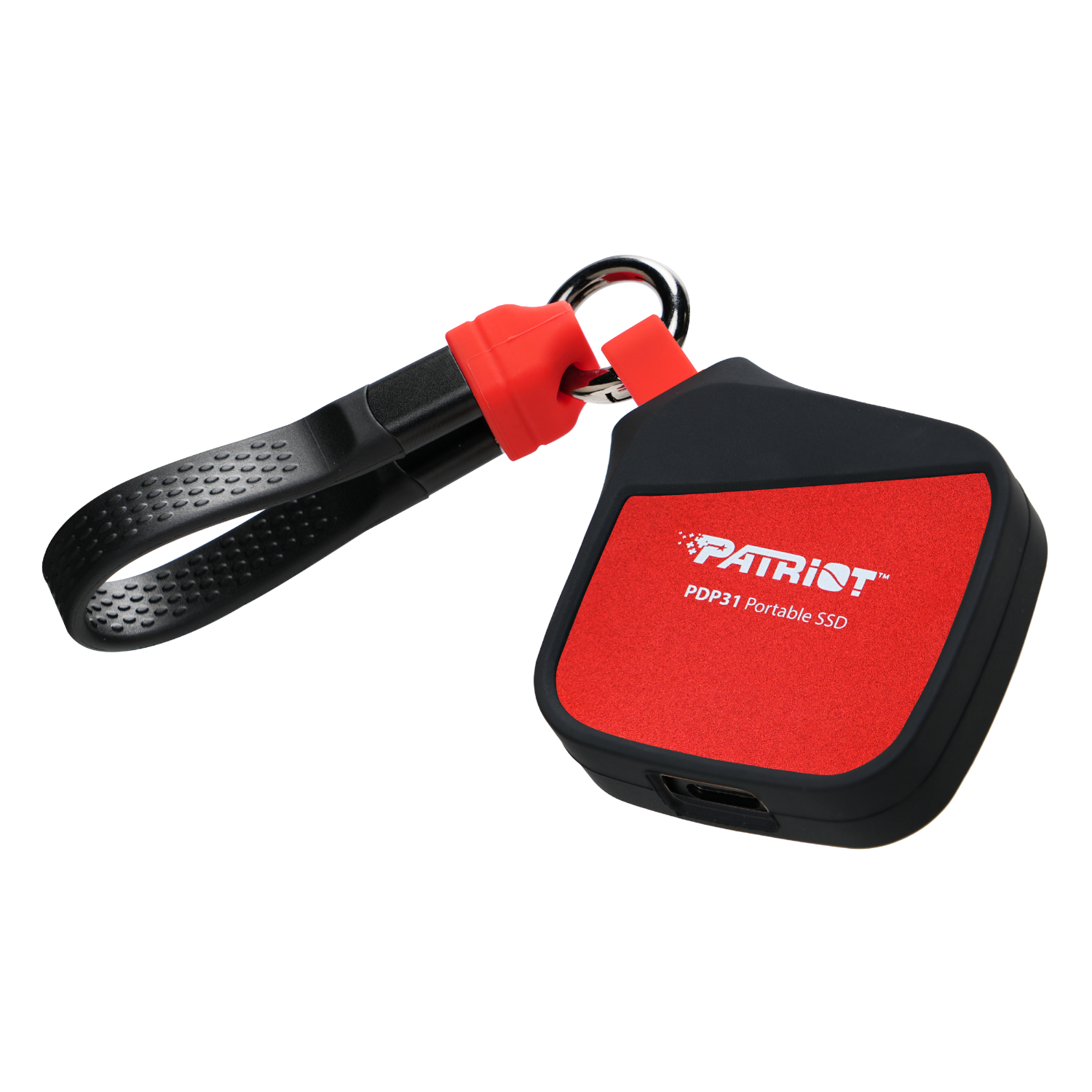 Patriot PDP31 1TB Type-C Portable SSD - Red / Black - Image 1