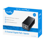 Cudy 2-Channel 30W Gigabit PoE+ Injector - Image 5