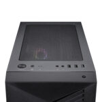 MSI PRO FORGE M050A Micro-ATX Gaming Chassis - Black - Image 5